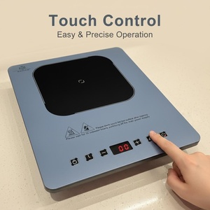 Placa de Inducción Eléctrica <span class=keywords><strong>con</strong></span> Control <span class=keywords><strong>Wifi</strong></span>, <span class=keywords><strong>Estufa</strong></span> Eléctrica Individual para el Hogar, <span class=keywords><strong>Estufa</strong></span> Electrónica sin Gas, Placa de Inducción Portátil - Product Image 4