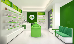 Design d'intérieur moderne pour magasin de produits médicaux, décoration tendance pour boutique de soins de la peau, aménagement personnalisé de mobilier de <span class=keywords><strong>pharmacie</strong></span> - Product Image 5