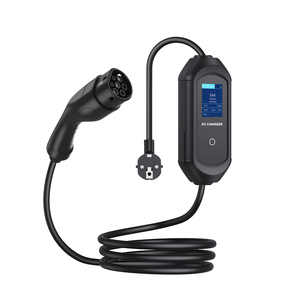 Vente en gros de chargeurs EV portables EVSE 3,5 kW/7 kW, type 1, type 2 vers Schuko, câble TPU, IP65, niveau 2, station de recharge intelligente pour voitures <span class=keywords><strong>électrique</strong></span>s - Product Image 1