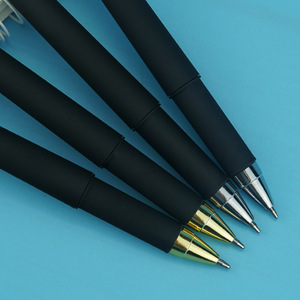 Custom Logo Ballpoint <b>Pen</b> 145mm Metal Hook Plastic Body Gold Silver <b>Refill</b> Business Office Promotion <b>Pen</b> - Product Image 3