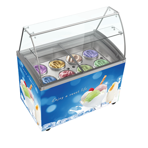 Congelatore per Gelati a Doppia Curva Haifan SD-628 370L a 2 Porte, Attrezzatura di Refrigerazione per Supermercati e Negozi di Convenienza - Product Image 2