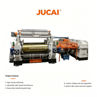 Mélangeur de caoutchouc à deux rouleaux refroidi par eau de haute précision, type ouvert, pour usine de transformation du caoutchouc