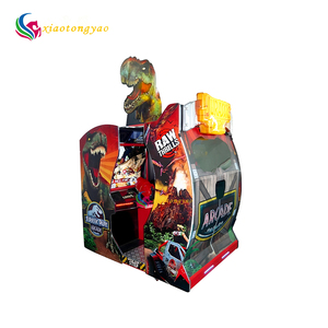 Xiaotongyao Jurassic Park Dinosaur Hunter Arcade Shooting Machine Immersive 42" LCD Video Screen Customizable English - Product Image 2