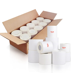 Trực Tiếp Nhiệt Nhãn 4x6 500Pcs Không Thấm Nước PVC Vận Chuyển Nhãn Giấy Tương Thích Nhất Trực Tiếp Nhiệt Máy In Kích Thước Tùy Chỉnh - Product Image 2