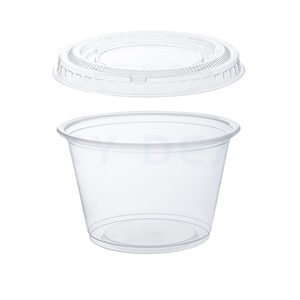 环保透明聚乳酸冷酱杯1盎司2盎司<span class=keywords><strong>3</strong></span>盎司4盎司5盎司 - Product Image 2