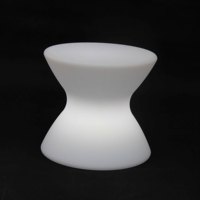 Ensemble de table de bar et canapé en plastique, tabourets de bar avec espace de rangement inférieur non pliable pour tout contexte, produits rotomoulés
