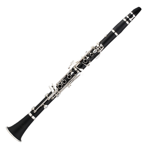 Clarinette professionnelle JYCL301EB BB à 17 clés avec étui <span class=keywords><strong>en</strong></span> cuir argenté et ébène, et clarinette et <span class=keywords><strong>hautbois</strong></span> <span class=keywords><strong>en</strong></span> <span class=keywords><strong>plastique</strong></span> gravé ABSEngraved - Product Image 4