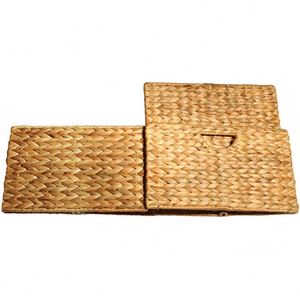<strong>Basket</strong> to Assemble <strong>Kits</strong> for Gift African Hand Woven Portable Plastic Pet High Quality Wood Chip Durable Bamboo <strong>Hamper</strong> With Lid - Product Image 2