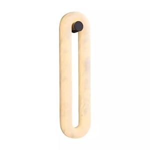 Natural Alabaster Copper Wall <strong>Lamp</strong> Simple Modern Oval Design Luxury High-end Living Room Hotel Aisle Bedroom <strong>Warm</strong> Light <strong>Lamp</strong>. - Product Image 1