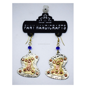 Oferta especial de Navidad en pendientes y accesorios de boda Balis, chapados en latón, cobre oxidado, regalo para ella para el 25 de diciembre - Product Image 2