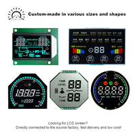 Pantalla LCD Digital para Motocicleta, Panel VA de Alto Brillo, Pantalla Segmentada para Velocímetro de Moto, Personalizable