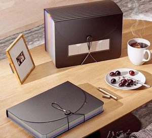 24-túi không thấm nước túi tài liệu có thể gập lại nhựa tập tin tổ chức cho trường học văn phòng nhà bếp phòng ngủ hoặc Máy tính để bàn sử dụng - Product Image 3