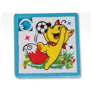 Rompecabezas de diapositivas de plástico de animales de dibujos animados de juegos educativos clásicos para niños - Product Image 4
