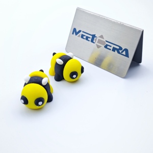 Jouets d'abeilles imprimés en 3D personnalisés, mignons et flexibles, services de fabrication sur mesure - Product Image 4
