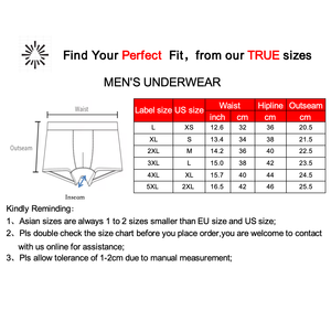 Bán buôn Polyester boxer quần lót thoải mái mềm kháng khuẩn giữa eo đồ lót của nam giới Boxer Briefs - Product Image 2