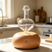 Diffuseur d'arômes nébuliseur sans eau à commande tactile 25 ml avec arrêt automatique, vente en gros d'usine