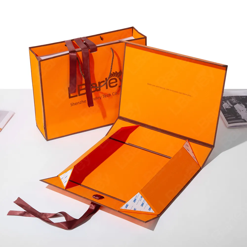 OEM kundendefinierte größe recycelbare perückenbox aus karton papier magnetbox verpackung luxuriöse faltbare magnetische geschenkbox mit magnetdeckel