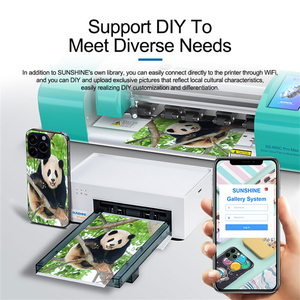 Sunshine C1 Mini Custom <strong>Portable</strong> <strong>Printer</strong> Machine Blank <strong>Photo</strong> Sticker Back Film Thermal Phone Skin Printing Machine for Y22 Plus - Product Image 3