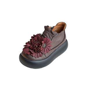 Botines de Plataforma con Cordones y Cierre Trasero de PU para Mujer, Zapatos de Verano con Plataforma y Cuña Alta, Antideslizantes y de Secado Rápido - Product Image 5