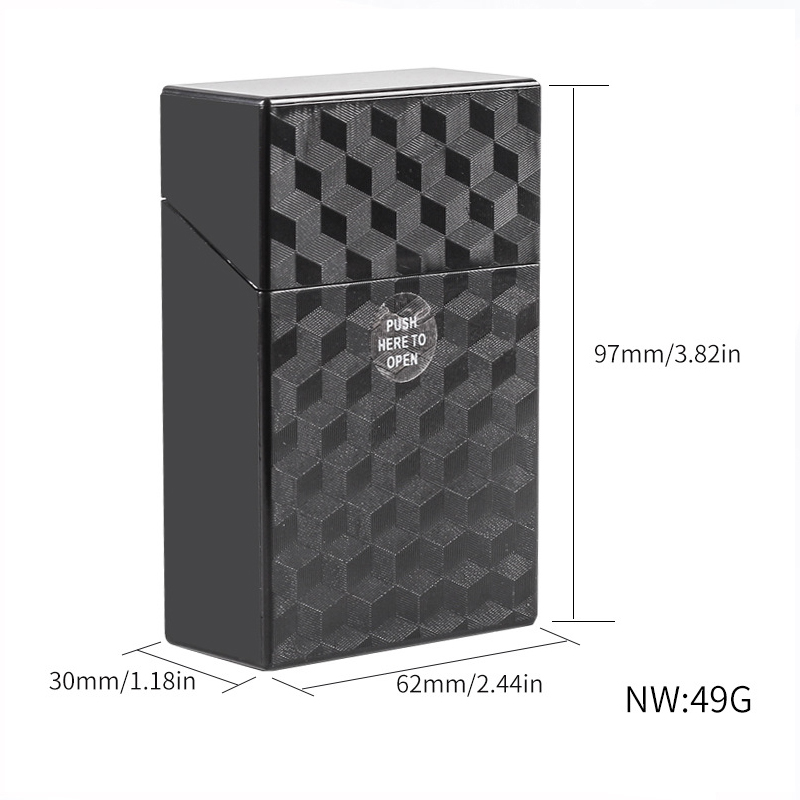 Fashion Cube Sunflower 20 Cigarettes Plastic Portable Pocket Holder Box  With PP Storage Case Cigarettes Container Tobacco Box