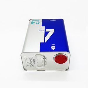 Venta Directa de Fábrica, Lata de Aceite para Motor de 4L, Lata Rectangular de Metal para Lubricante - Product Image 3