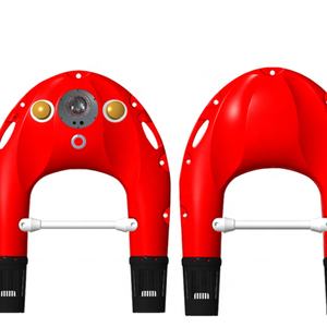 หุ่นยนต์กู้ภัยควบคุมระยะไกล ดีไซน์จดสิทธิบัตร พร้อมระบบระบุตำแหน่ง GPS Beidou กล้อง HD ไฟเตือนภัย คุณสมบัติวอล์คกี้ทอล์คกี้ - Product Image 3