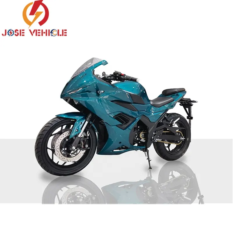 Pleine Grandeur Large Pneu E-moto 2000w à 5000w Racing Moto Électrique pour Adulte