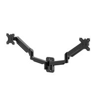 Charmount Mobilier de bureau en gros LCD PC double moniteur Support mural pour moniteur Support mural pour 2 écrans