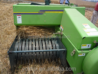 Hacheuse et presse à balles de foin de haute qualité, faible consommation, idéale pour un emballage agricole efficace, garantie d'un an incluse