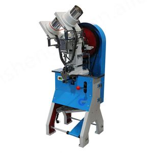 Máquina automática de rebordear y remachar para calzado deportivo y bolsos, máquina eficiente para ojales de cuero y zapatos - Product Image 2