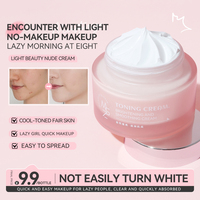 Crème Correctrice Effet Naturel Longue Durée Éclaircissante Hydratante Maquillage Nude Transfrontalier Crème Effet Naturel OEM