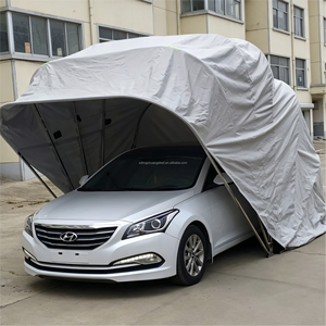 Abri de voiture <span class=keywords><strong>pliable</strong></span> en tissu Oxford imperméable, gain de place, pour voiture et <span class=keywords><strong>moto</strong></span> - Product Image 2