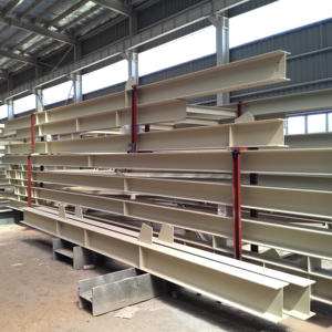 โรงงานสำเร็จรูปขนาด 40x60 เมตร โกดังเก็บของ โครงสร้างเหล็กสำเร็จรูป อาคารเก็บของสำหรับงานวิศวกรรม - Product Image 6