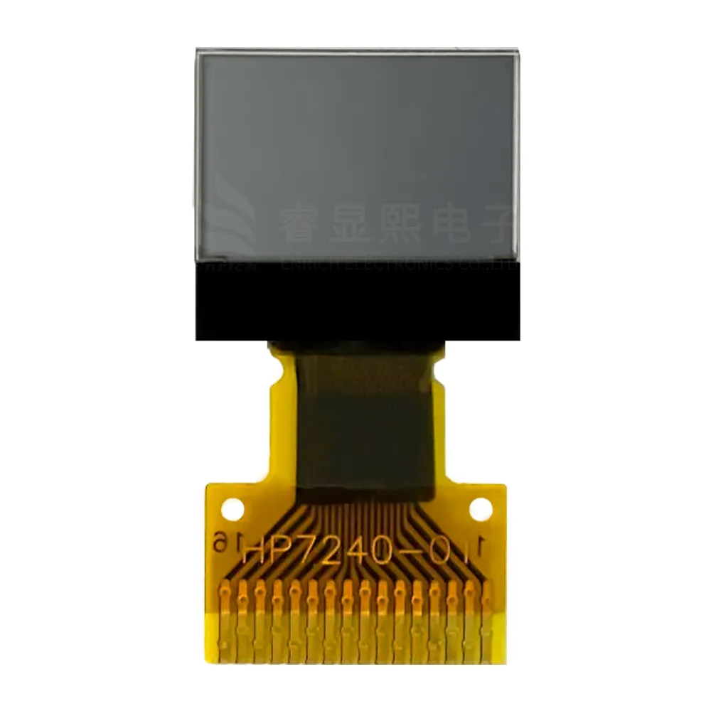 หน้าจอOledขนาดเล็กสีขาว72X40 0.42นิ้ว,SPIอินเตอร์เฟซ1.7หน้าจอOled IC SSD1306