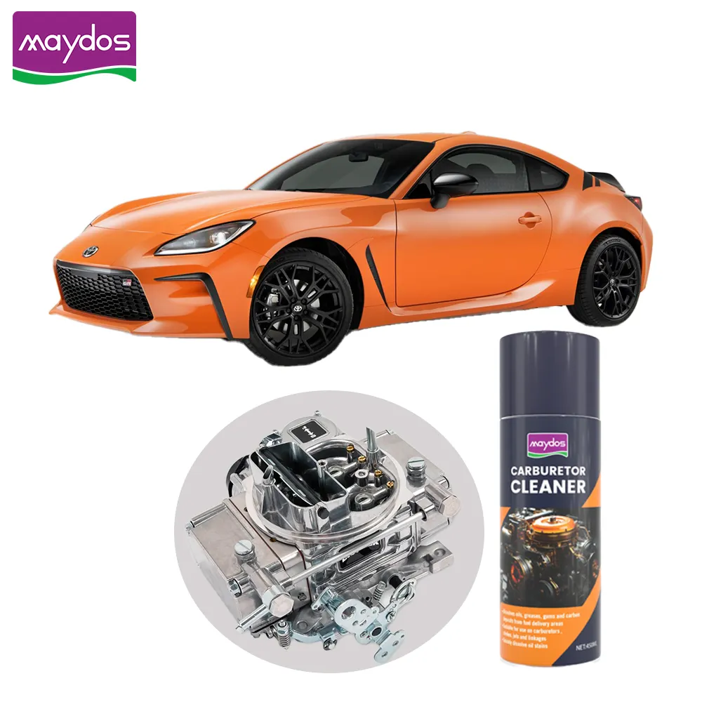 Maydos - Spray limpador de carvão e desengraxante de óleo para limpeza de carburadores, tipo lavagem de motor eficaz