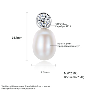 CZCITY <span class=keywords><strong>orecchini</strong></span> in argento Sterling con <span class=keywords><strong>perle</strong></span> piccole <span class=keywords><strong>orecchini</strong></span> semplici da donna <span class=keywords><strong>bambina</strong></span> Dainty <span class=keywords><strong>orecchini</strong></span> minimalisti - Product Image 2