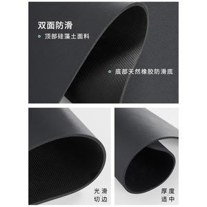 Tapis de cuisine Premium Selection 30x40cm rectangulaire, imperméable et absorbant, pour séchage de la vaisselle et isolation thermique - Product Image 3