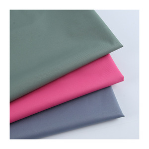 50D Polyester Twill Stretch <b>Fabric</b> <b>Medium</b> Weight Plain Dyed For Coat Jacket Apparel - Product Image 4