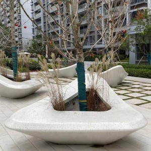 Nuevo Banco de Arte Creativo Magic Stone, de Hormigón UHPC, para Jardín Exterior, con Forma Irregular, Resistente a la Corrosión, para Patio - Product Image 2