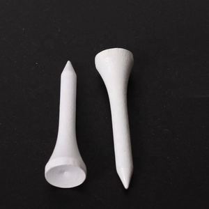 Tees de Golf Personalizados de Madera Natural/Bambú de 1.65 Pulgadas, Paquete de 100 Piezas, Reducen la Fricción y el Efecto Lateral, Tees de Golf Más Estables - Product Image 2