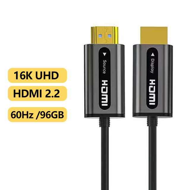 Xput Factory Wholesale Fiber Optic HDMI Cable Ultra Strong High Speed 16K60Hz 96Gbps 3D AOC Active Optical HDMI Fiber Cable