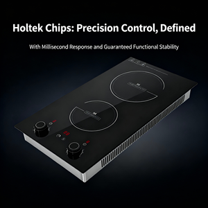 Kompor Induksi Tahan Air 2 Tungku dengan Tombol Sentuh Terintegrasi, Casing Besi, dan Pengaturan Suhu - Product Image 6
