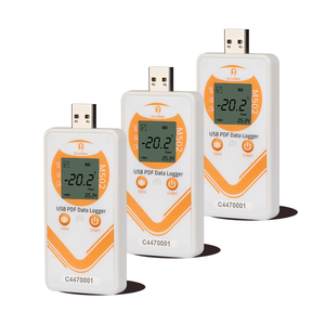 Registrador de Datos de Temperatura y Humedad USB Desechable de Alto Rendimiento con Reporte en PDF - Product Image 1