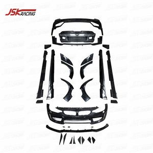 Kit de carrosserie large en FIBER de carbone, accessoires pour voiture, BMW série <span class=keywords><strong>3</strong></span> F80 M3, 2014 — 2018 - Product Image 1