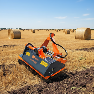 Tondeuse à fléaux déportée industrielle Tmg de 50 pouces avec déplacement latéral pour tracteurs de 30 à 60 CV, entraînement par arbre de transmission, machine agricole - Product Image 2
