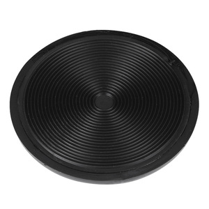 แผ่นยางกันลื่นทรงกลมสีดำสำหรับป้องกันฐานเชลโล - Product Image 1