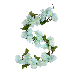Suspendus Soie Artificielle Plante Vignes De Noël Mur Bureau Jardin Décor Fleur 90 Fleurs Fleurs De <span class=keywords><strong>Cerisier</strong></span> Vigne 230cm - Product Image 2