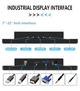 Monitor LCD Integrado para Automatización Industrial, Perfil de Aluminio para Máquina CNC, Monitor Táctil Todo en Uno, Pantalla de Quiosco, USB, Nuevo - Product Image 5