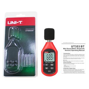 UNI-T UT353BT เครื่องวัดระดับเสียงดิจิตอล 30-130dB เครื่องมือวัดระดับเสียงรบกวน <span class=keywords><strong>IOS</strong></span>/แอพแอนดรอยด์ จอ LCD มีไฟแบ็คไลท์ ฟังก์ชั่นเก็บข้อมูลเร็ว/ช้า - Product Image 5