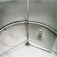Réservoir à vin à capacité variable TEK en promotion, 1000L, avec couvercle flottant, 1500L, équipement vinicole, cuve flottante ouverte pour la production de vin rouge